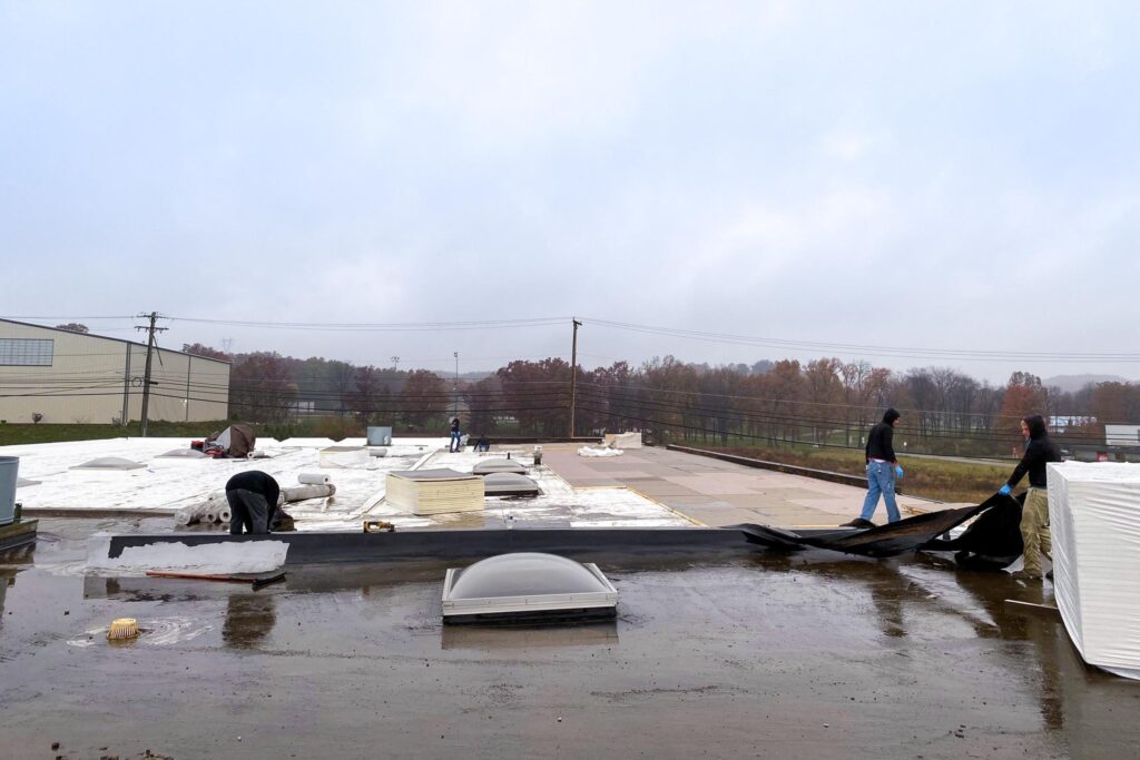 Flat Commercial Roofing