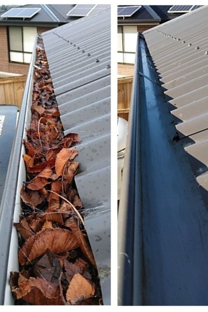 House Gutter Cleaning
