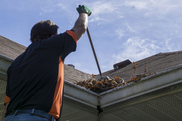Roof Gutter Cleaning